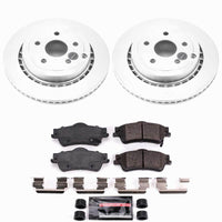 Power Stop 11-17 Chevrolet Caprice Rear Z23 Coated Brake Kit