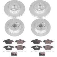 Power Stop 15-18 Volvo S60 Front Euro-Stop Brake Kit