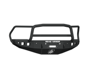 Road Armor 16-18 Ram 2500 Stealth Front Winch Bumper w/Lonestar Guard/6 Sensor Holes - Tex Blk