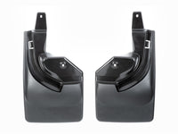 WeatherTech 2018+ Jeep Wrangler JL Rear No Drill MudFlaps - Black