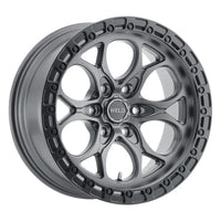 Weld Off-Road W107 18x9 Ledge 6 6x139.7 ET-12 BS 4.51 Satin GUN / Satin BLK Ring 106.1