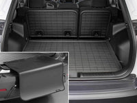 WeatherTech 21-26 Cadillac Escalade Behind Seating w/Bumper Protector SeatBack Cargo Liner - Black