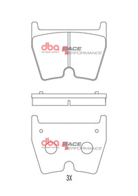 DBA 17-20 Audi RS3 (w/Iron Disc) Front RP Performance Brake Pads