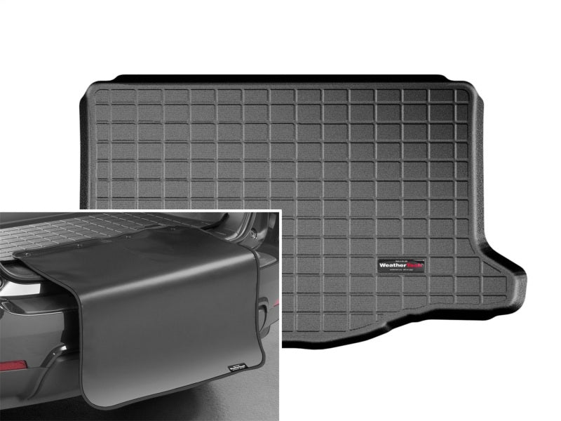 WeatherTech 15-19 Honda Fit Cargo With Bumper Protector - Black