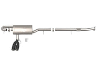 aFe 23-24 L4 GM Colorado/Canyon Rebel Series 3 IN 304 Stainless Steel Cat-Back System w/Black Tip