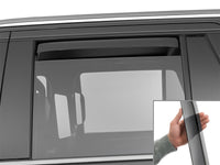 WeatherTech 21-26 Cadillac Escalade Rear Rear Side Window Deflectors-Dark Tint