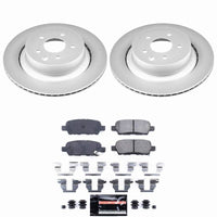 Power Stop 07-08 Infiniti G35 Rear Z23 Coated Brake Kit