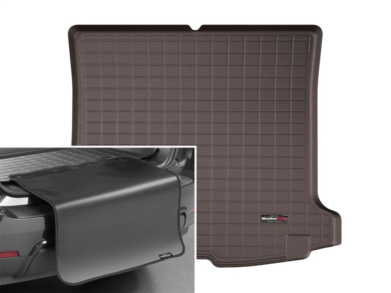 WeatherTech 2019+ Volvo V60 Cargo With Bumper Protector - Cocoa