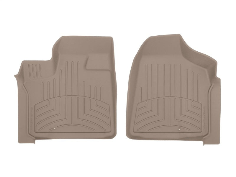 WeatherTech 2012+ Chrysler Town & Country Van Front FloorLiner HP - Tan