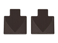WeatherTech 2016+ Nissan Titan XD Rear Rubber Mats - Cocoa