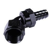Russell 10AN ProClassic Crimp 60 Degree Hose End - Black