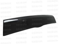 Seibon 14-15 Honda Civic Si Coupe OEM-Style Carbon Fiber Trunk Garnish
