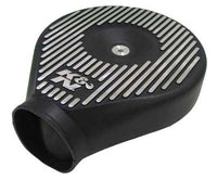 K&N Universal Plenum 6.875in L x 5.75in Outer Dia - Black - Weber DGV Carburetor