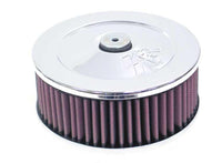 K&N Custom Oval Racing Assembly Red 11.96in Inside Length / 5.22in Inside Width / 3.25in Filter H