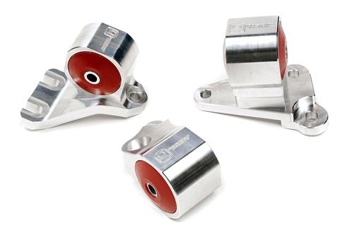 Innovative 88-91 Civic B-Series Silver Aluminum Mounts 75A Bushings (Cable)