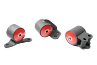 Innovative 90-93 Integra B-Series Black Steel Mounts 85A Bushings (Cable to Hydro Conversion)