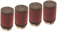 K&N Universal Rubber Filter 2.125in Flange ID 3.5in Base OD 3.5in Top OD 5in Height