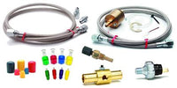 Autometer Fitting Adapter 3/8in NPT Male Extension Brass for Mechanical Temperature Gauge