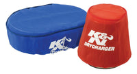 K&N Drycharger Air Filter Wrap - Oval Straight - Black