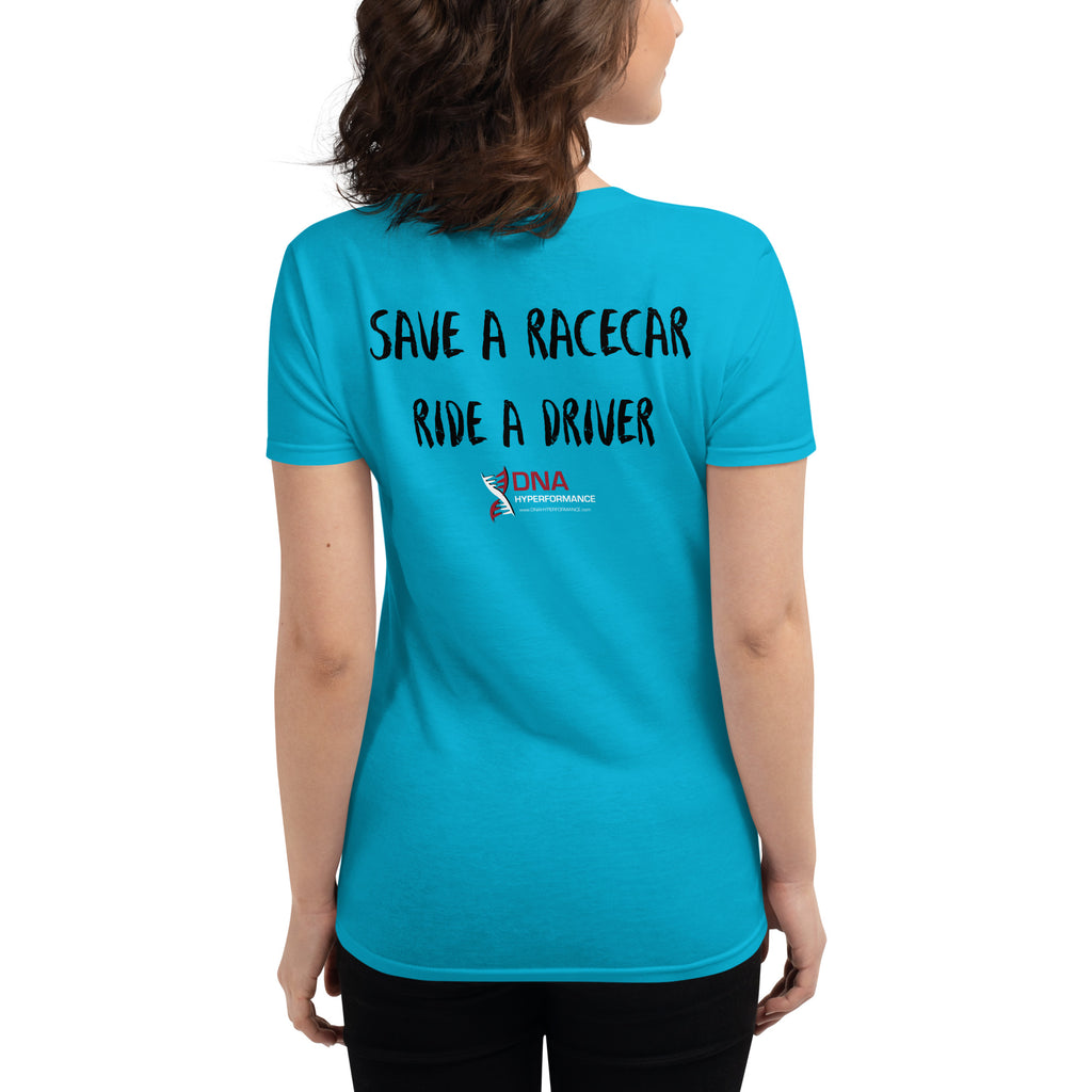 SAVE A RACECAR Women's short sleeve t-shirt