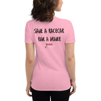SAVE A RACECAR Women's short sleeve t-shirt