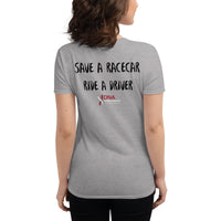 SAVE A RACECAR Women's short sleeve t-shirt