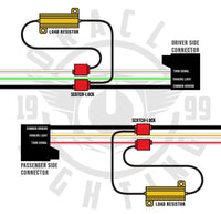 Oracle 07-18 Jeep Wrangler JK Switchback LED Halo Headlights - Amber/White - Switchback