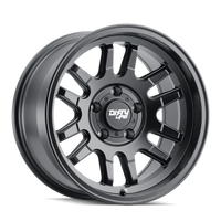 Dirty Life 9310 Canyon 17x9 / 6x139.7 BP / -12mm Offset / 106mm Hub Matte Black Wheel