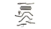 Corsa 2019-2025 Chevy Silverado 5.3L Crew Cab 3in Cat-Back Dual Rear Exit w/ Polished Tip