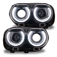 Oracle 15-21 Dodge Challenger RGB+W Headlight DRL Kit - ColorSHIFT w/ Simple Controller