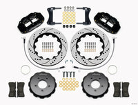 Wilwood Narrow Superlite 6R Front Hat Kit 14.00in Drilled 2005-Up Mazda Miata w/ Lines
