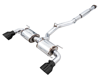 AWE Tuning Subaru BRZ/ Toyota GR86/ Toyota 86 Touring Edition Cat-Back Exhaust- Diamond Black Tips