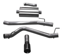 Corsa 20-25 Jeep Gladiator JT 3.6L Single Side Exit Cat-Back Exhaust System w/ Single 4in Black Tip