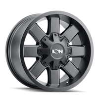 ION Type 141 20x9 / 8x180 BP / 18mm Offset / 124.1mm Hub Satin Black Wheel