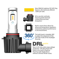 Oracle 880/881/H27 - VSeries LED Headlight Bulb Conversion Kit - 6000K