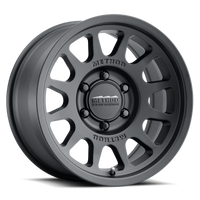 Method MR703 17x8.5 +25mm Offset 6x135 87mm CB Matte Black Wheel