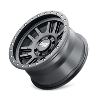 Dirty Life 9309 Canyon Pro 17x9/5x127 BP/-12mm Offset/71.5mm Hub Matte Black Wheel - Not Beadlock