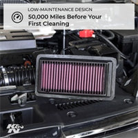 K&N Replacement Air Filter 18-20 Suzuki Jimny II 1.5L L4