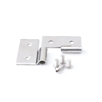 Rampage 1976-1983 Jeep CJ5 Lower Door Hinges - Stainless