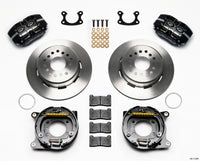 Wilwood Dynapro Dust-Boot P/S Park Brake Kit Small Ford 2.50in Offset