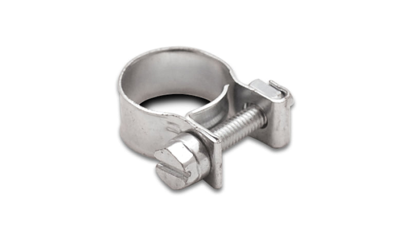 Vibrant Fuel Injector Style Mini Hose Clamps 12-14mm clamping range Pk of 10 Zinc Plated Mild Steel