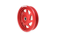PERRIN 22-26 Subaru WRX/BRZ & Toyota GR86 / 20-25 FXT/OBXT Lightweight Crank Pulley - Red