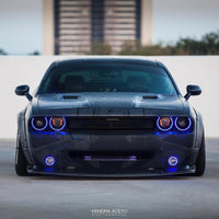 Oracle 0814 Dodge Challenger Dynamic Surface Mount Headlight/Fog Light Halo Kit COMBO