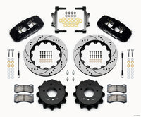 Wilwood AERO4 Rear Kit 14.00 Drilled 2007-2011 BMW E90 Series w/Lines