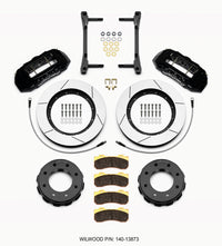 Wilwood TX6R Front Kit 15.00in Black 2011-2015 GM Truck/SUV 2500