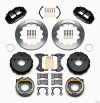 Wilwood Narrow Superlite 4R Rear P-Brk Kit 12.88in Big Ford 2.36in Off Bronco 5 x 5.50
