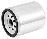 K&N Harley-Davidson 3in OD x 4.063in H Chrome Oil Filter