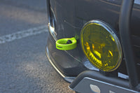 PERRIN 08-14 Subaru WRX & STI / 08-11 Impreza / 05-09 Legacy Tow Hook Kit (Front) - Neon Yellow