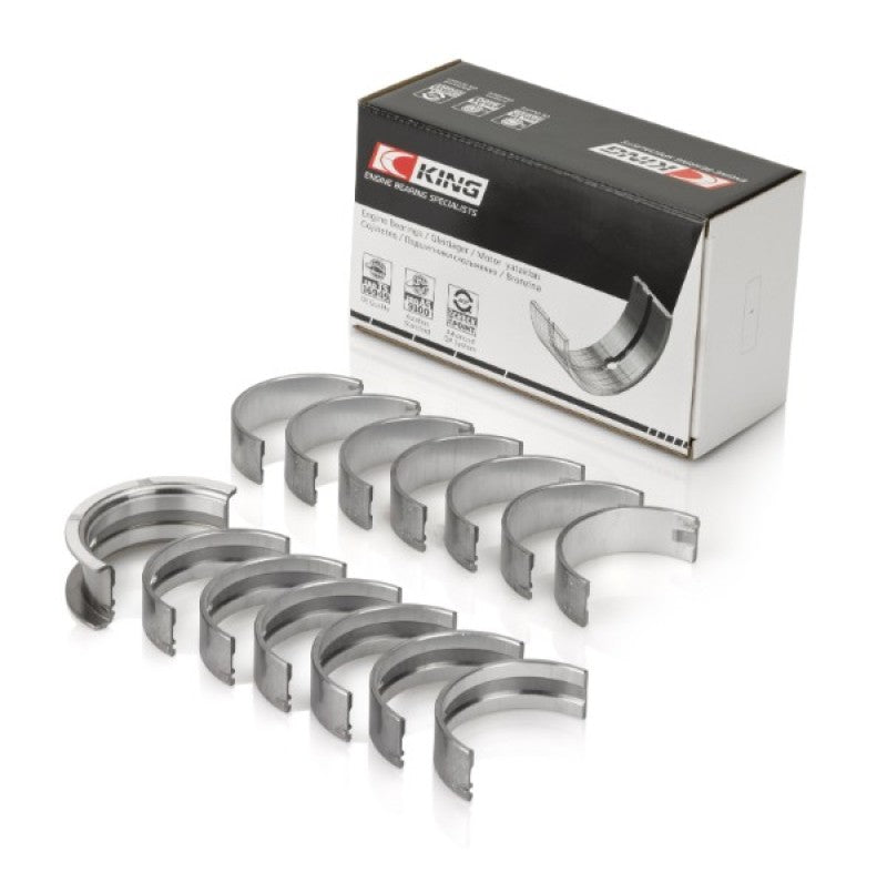 King Engine Bearings BMW N55B30A/N53B30A/N52B30A Main Bearing Set - Size +0.25mm