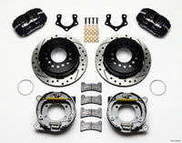 Wilwood Dynapro Low-Profile 11.00in P-Brake Kit Drilled Mopar/Dana 2.36in Off w/Snap Ring Bearing